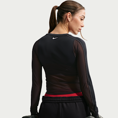 Nike One Women's Dri-FIT Long-Sleeve Top. Nike.com